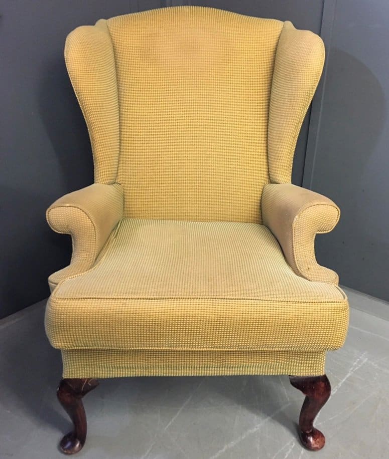 Old chair in need of reupholstering