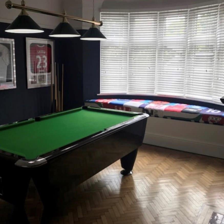 Window seat for Manchester United and England star Luke Shaw