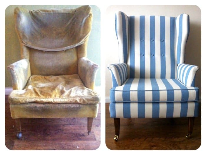Loose covers reupholstery project