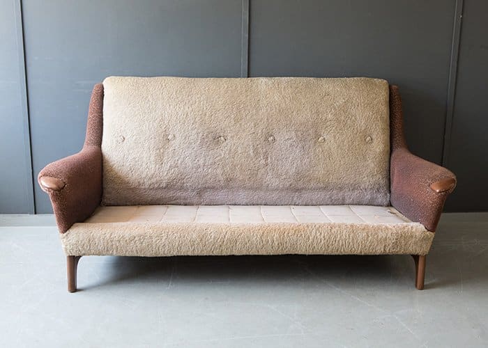 Chesterfield sofa in need of reupholstering