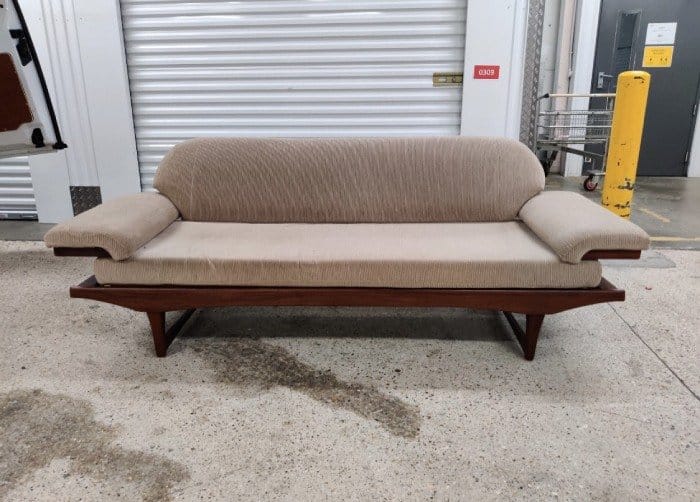 Sofa in need of reupholstering