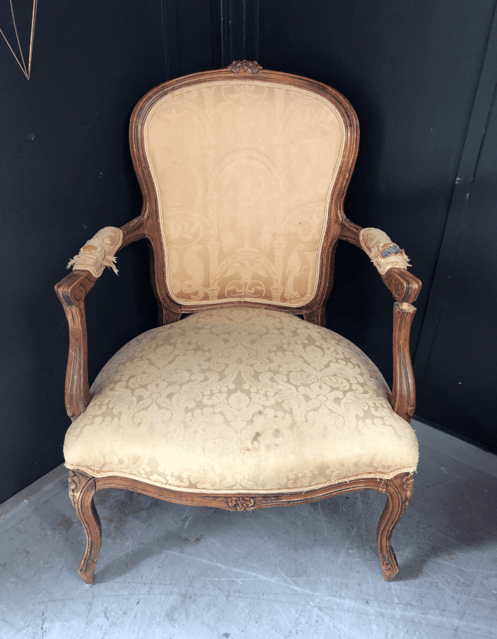Sarah Jane's customer experience began with a pair of Louis-style chairs