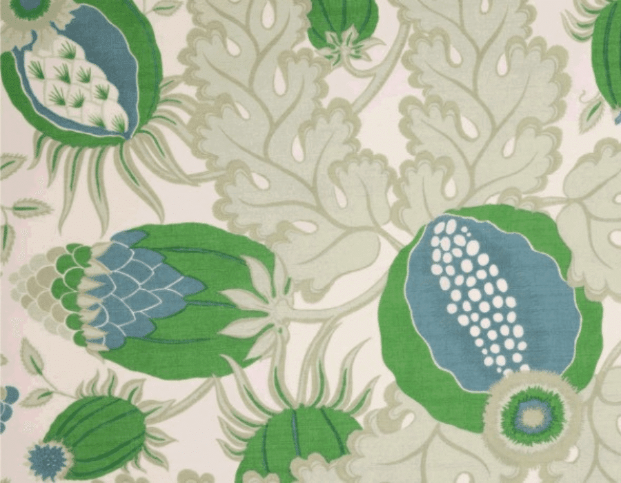Fabric sample of Carnival Performance in Prato designed by Michael Szell for Christopher Farr