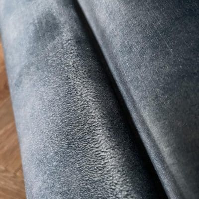 Compression and abrasion marks to a reclining footrest.
