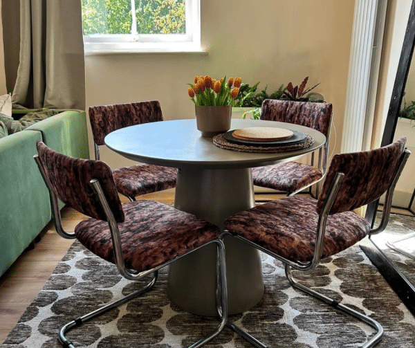 Dining Chairs after Reupholstery