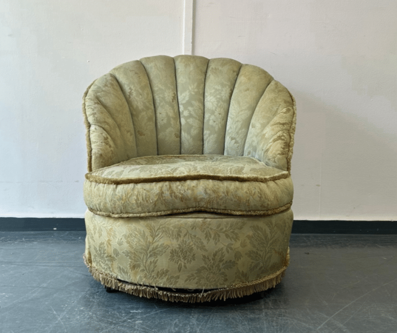 Piece awaiting reupholstery