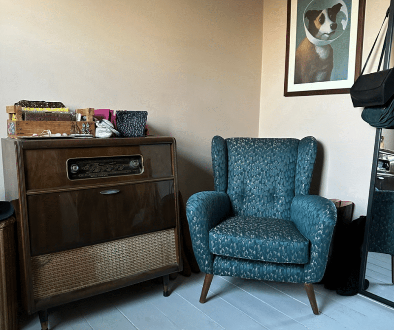 Chair after restoration