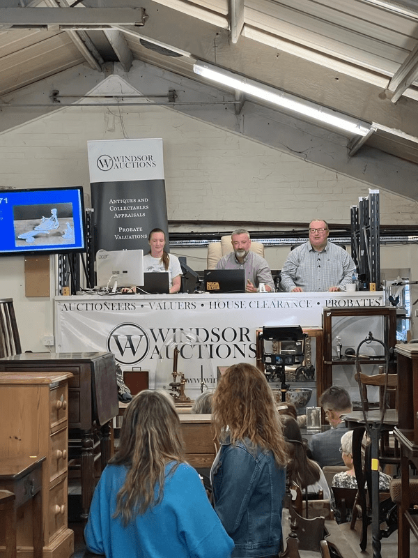 A Windsor Auctions auction live in action