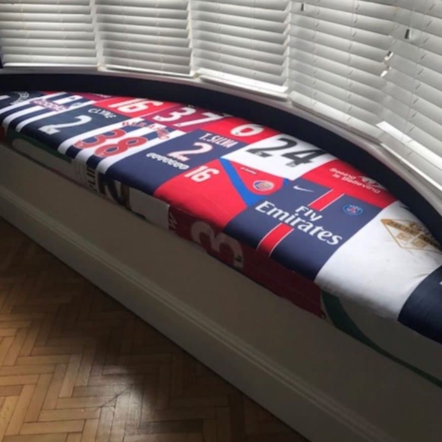 Window seat for Manchester United and England star Luke Shaw