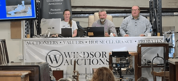 A Windsor Auctions auction live in action