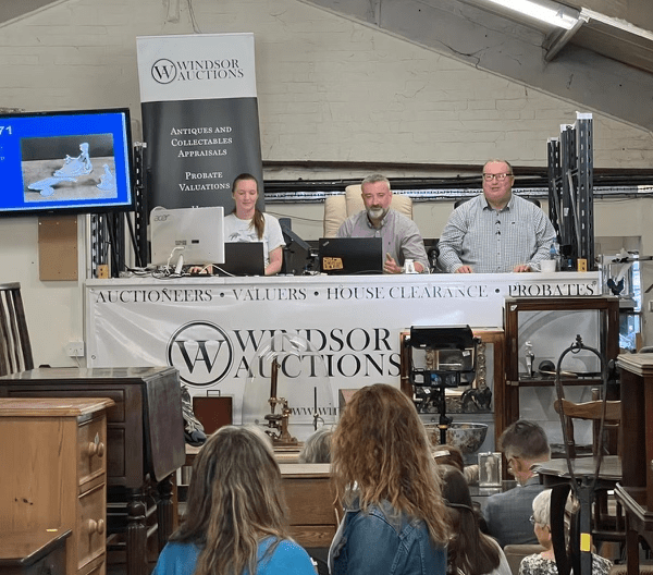 A Windsor Auctions auction live in action